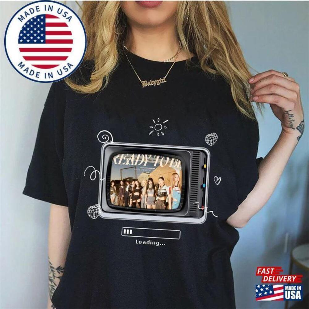 Twice 5Th World Tour T-Shirt Ready To Be Concert Shirt
